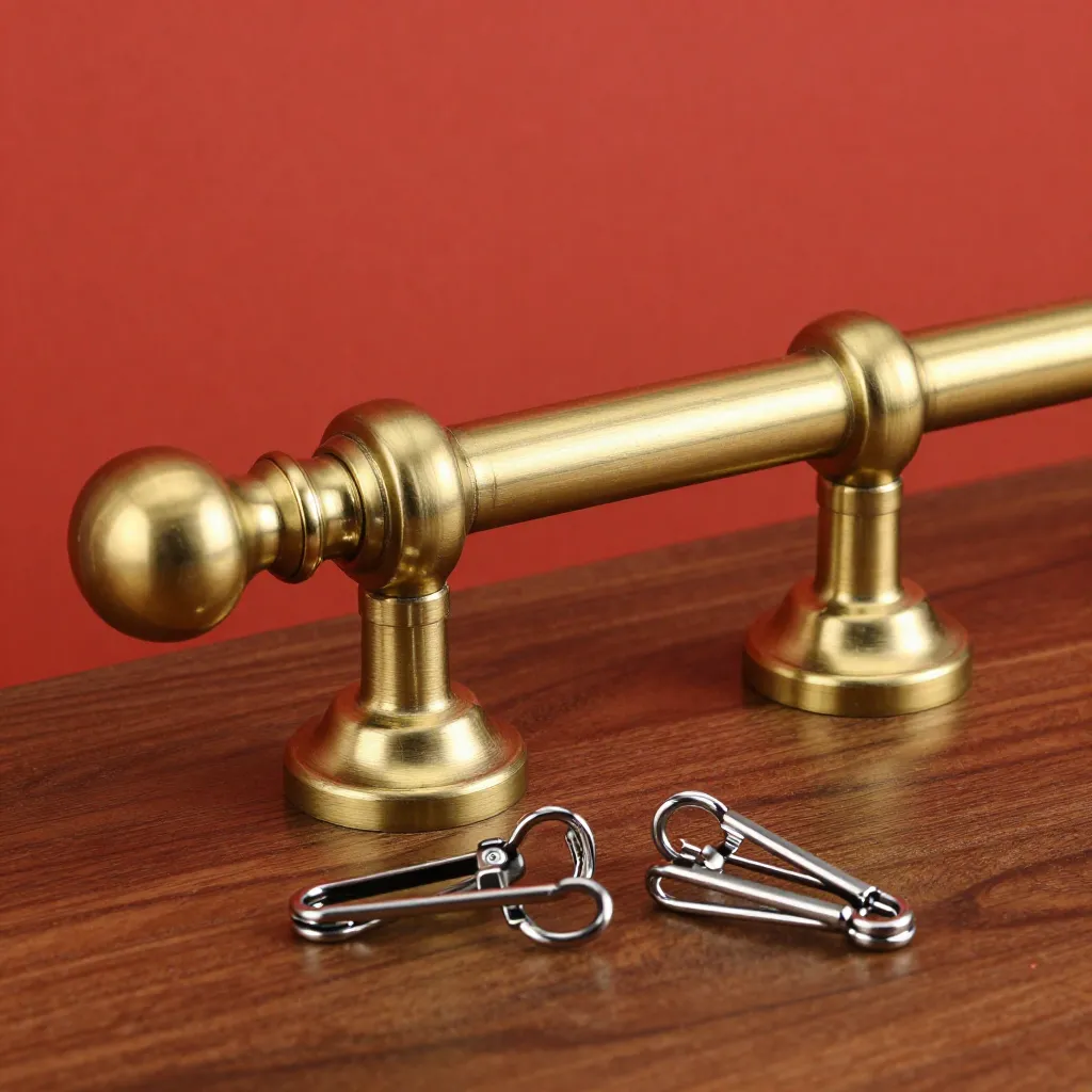 Træstænger med naturlig finish