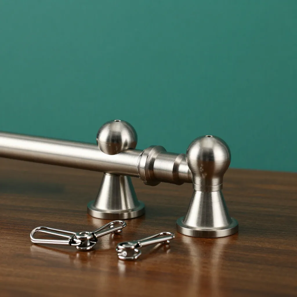 Dekorative finials til kurtainstænger